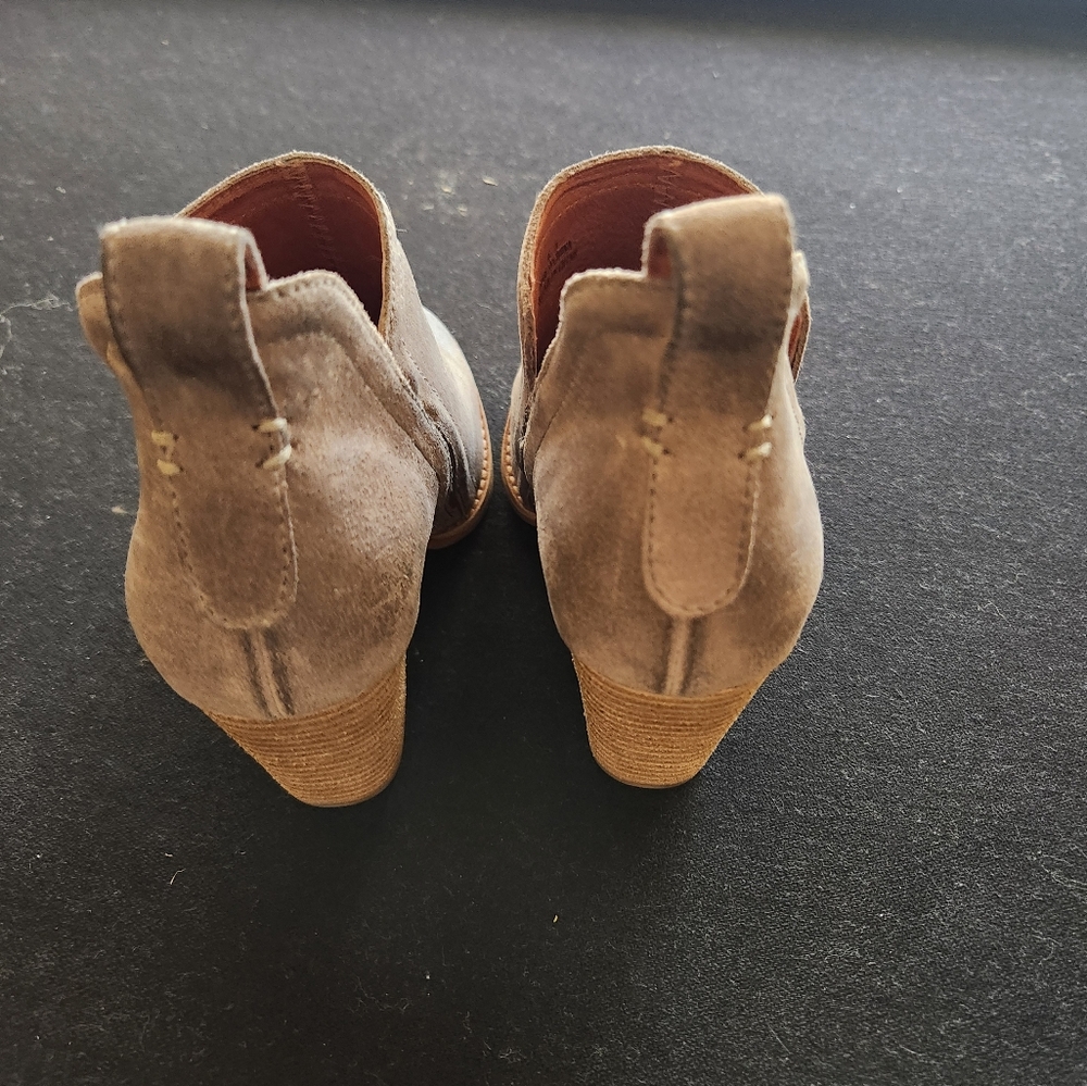 Suede Booties - Picture 2 of 6